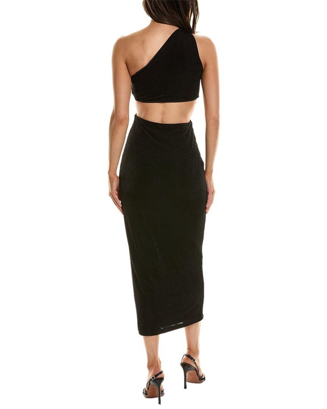 Misha Black Arden Midi Dress