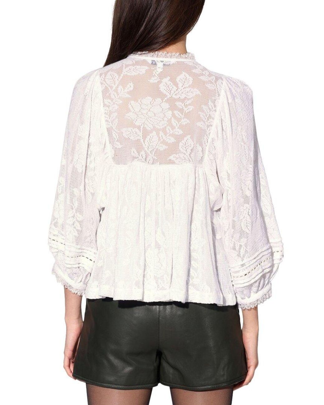 Walter Baker White Jordana Top