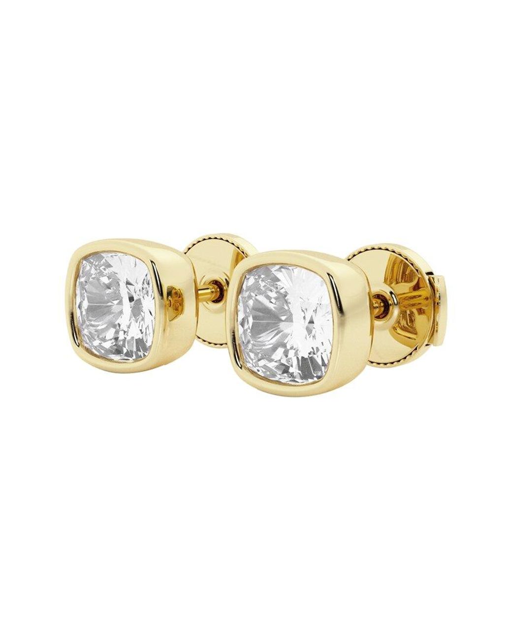 Lab Grown Diamonds Metallic 14K 3.00 Ct. Tw. Lab-Grown Diamond Studs