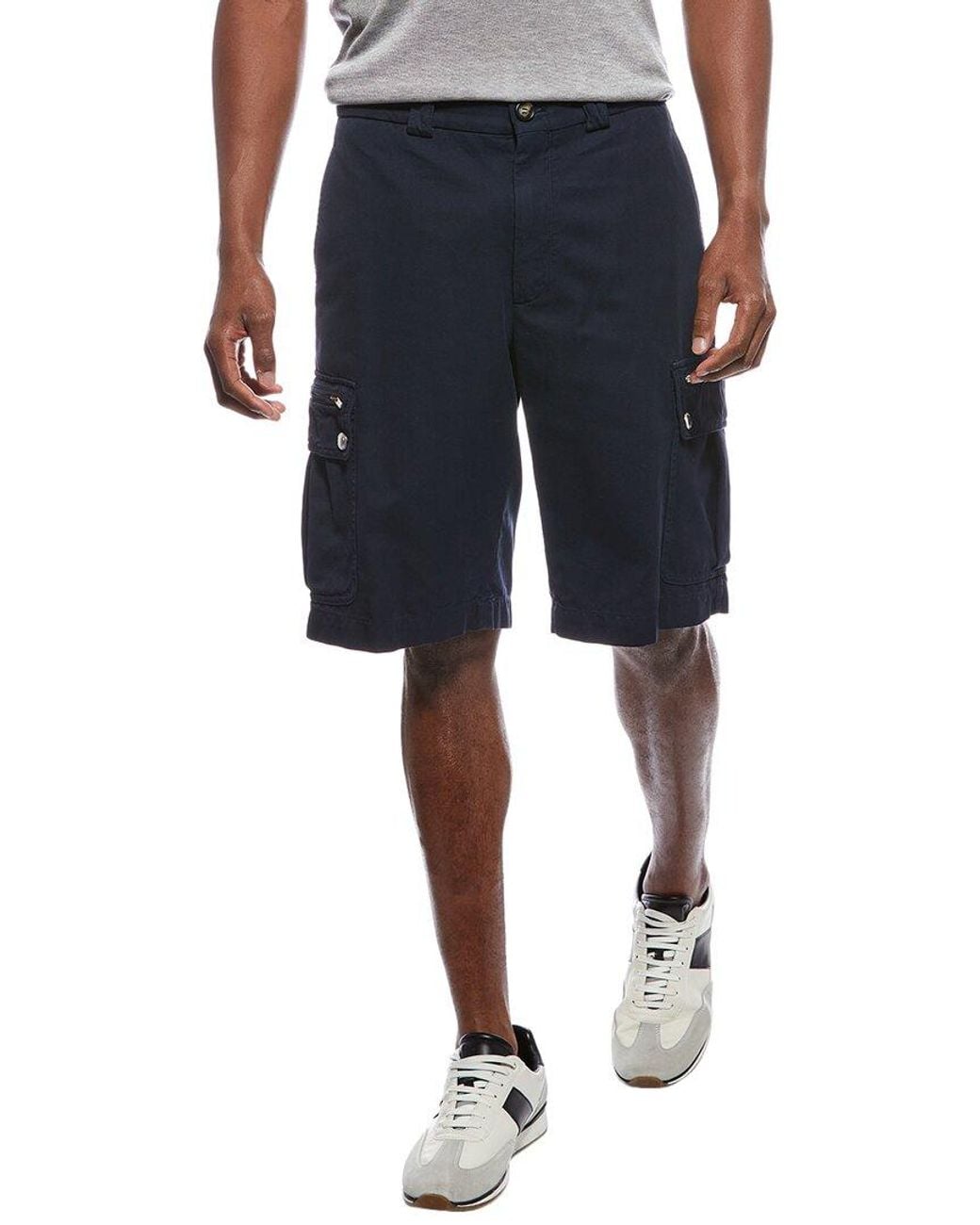 Brunello Cucinelli Blue Short for men