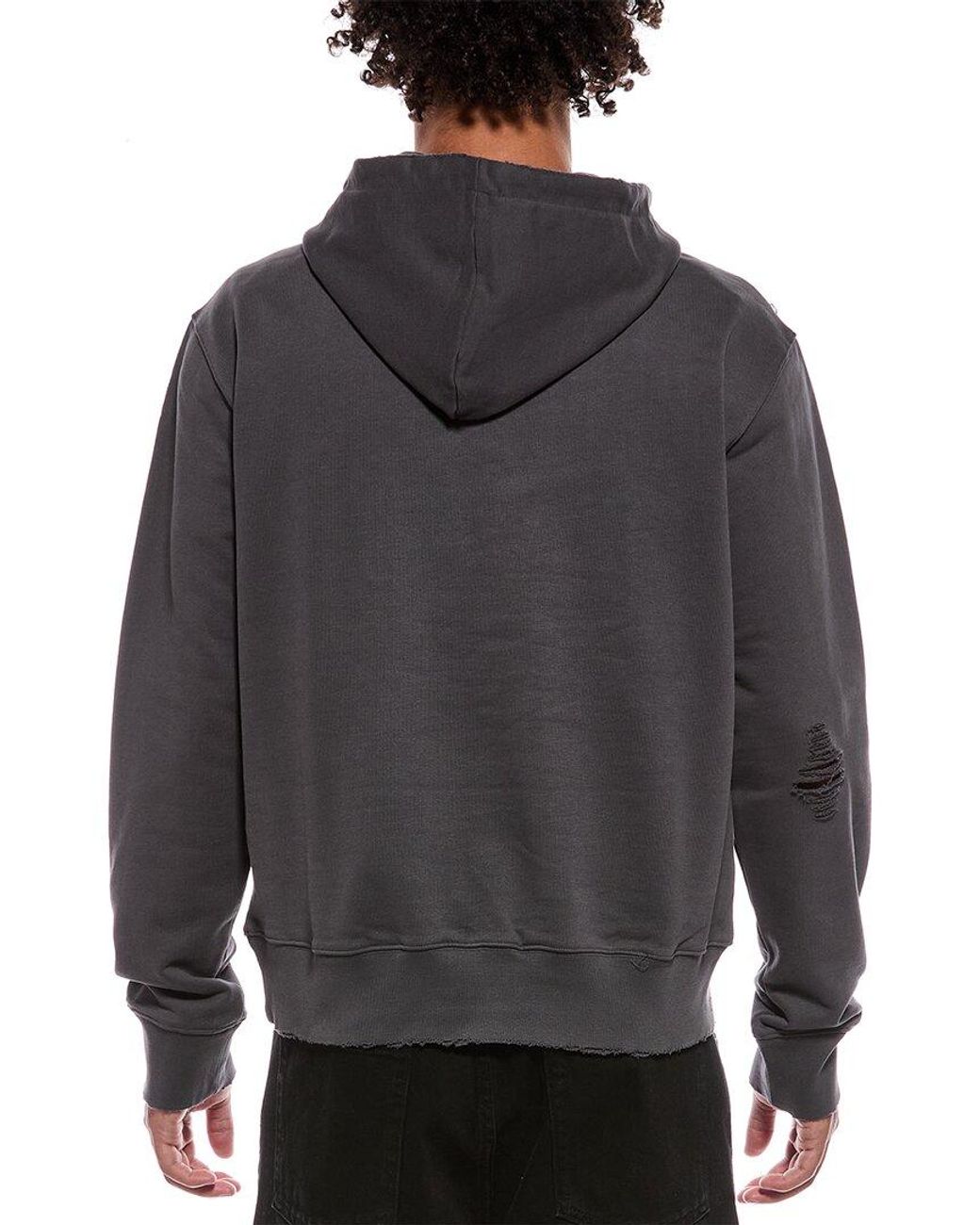 RTA Gray Dion Hoodie for men