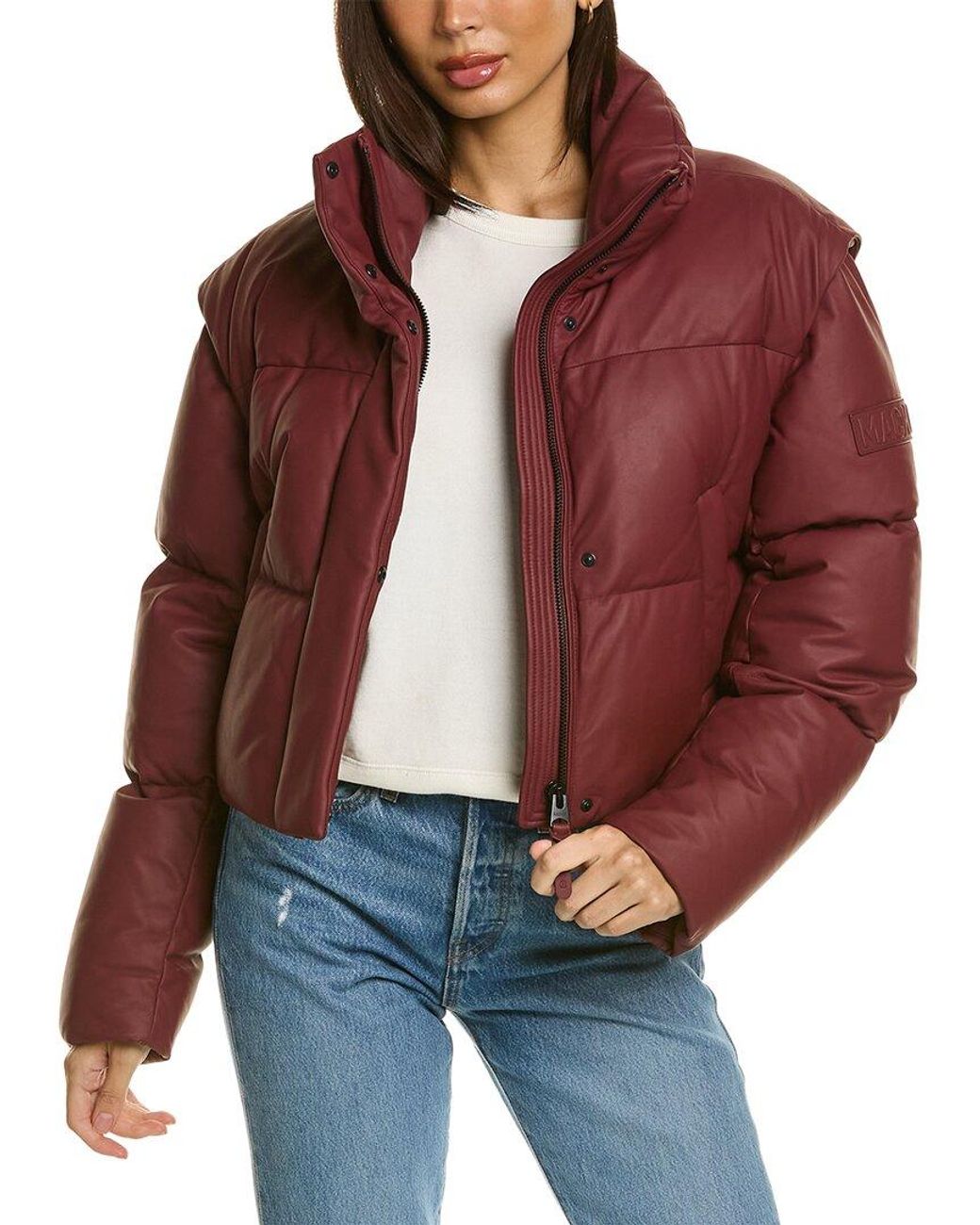 Mackage Red Bailey Convertible Puffer Jacket