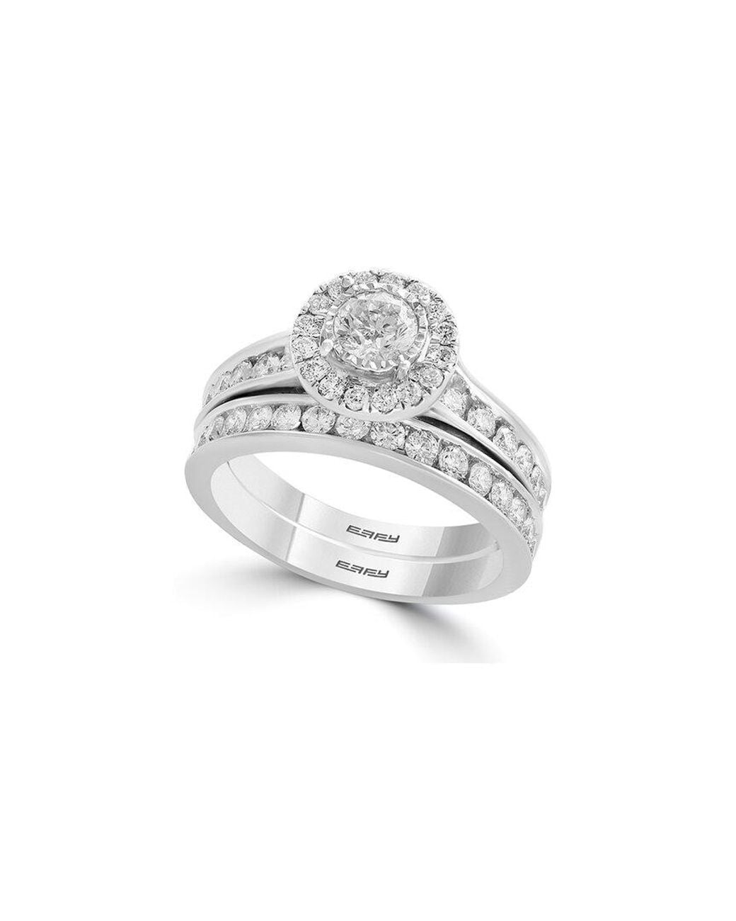 Effy Fine Jewelry White 14K 1.47 Ct. Tw. Diamond Ring