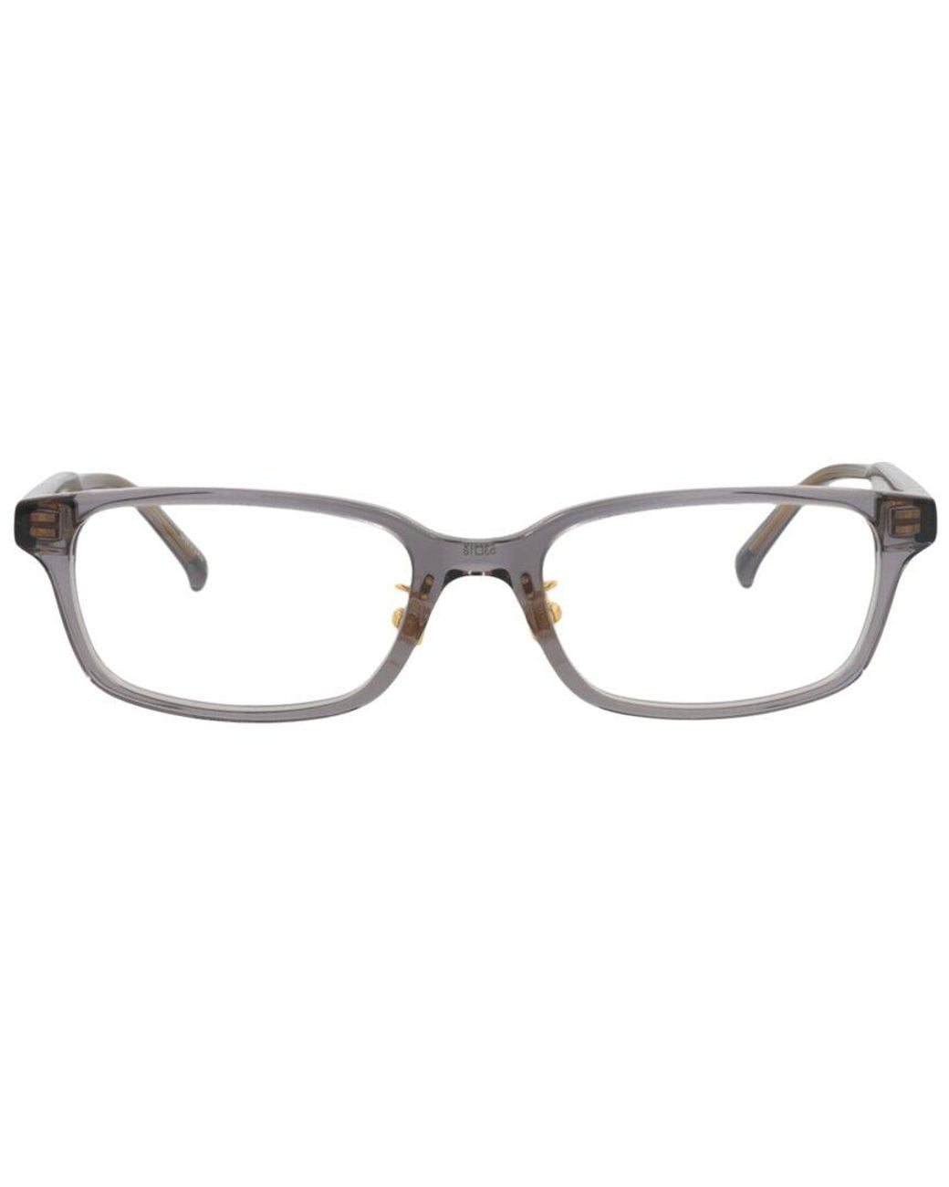 Dunhill White 53Mm Optical Frames for men