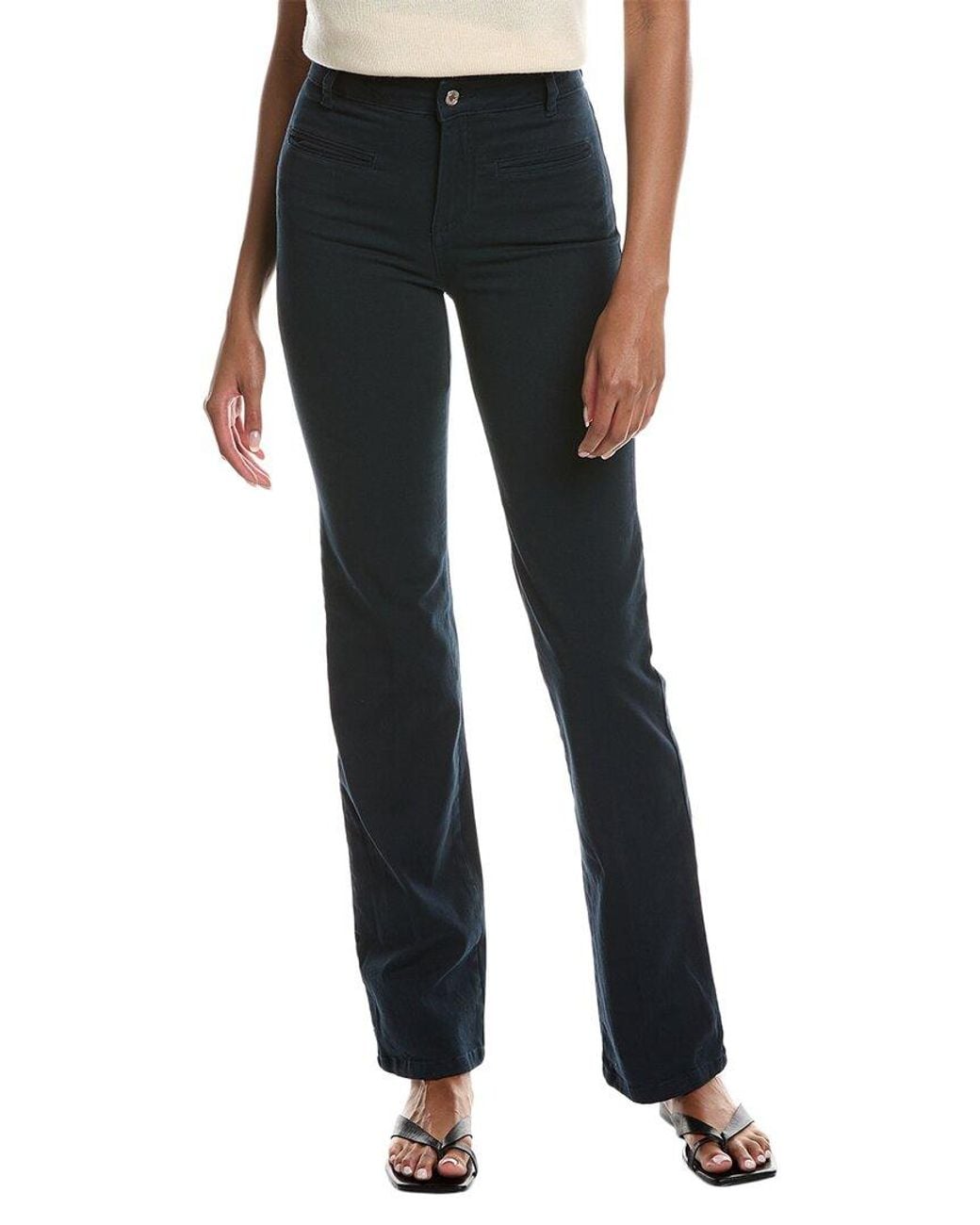 Vanessa Bruno Black Nello Straight Pant