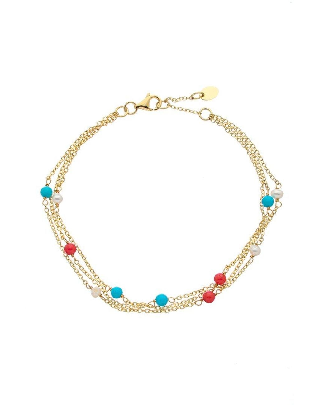 Argento Vivo Metallic Vermeil Multi-strand Bracelet