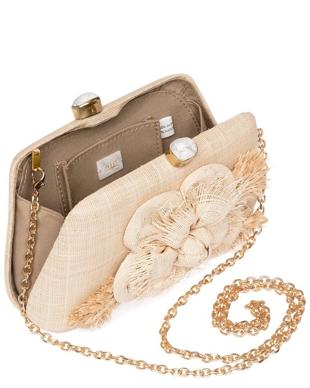 Rafe New York Natural Rosie Clutch