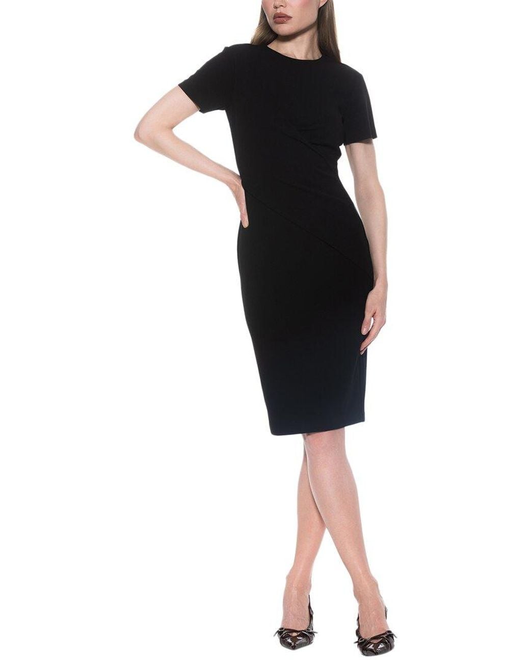 Alexia Admor Black Faith Sheath Dress
