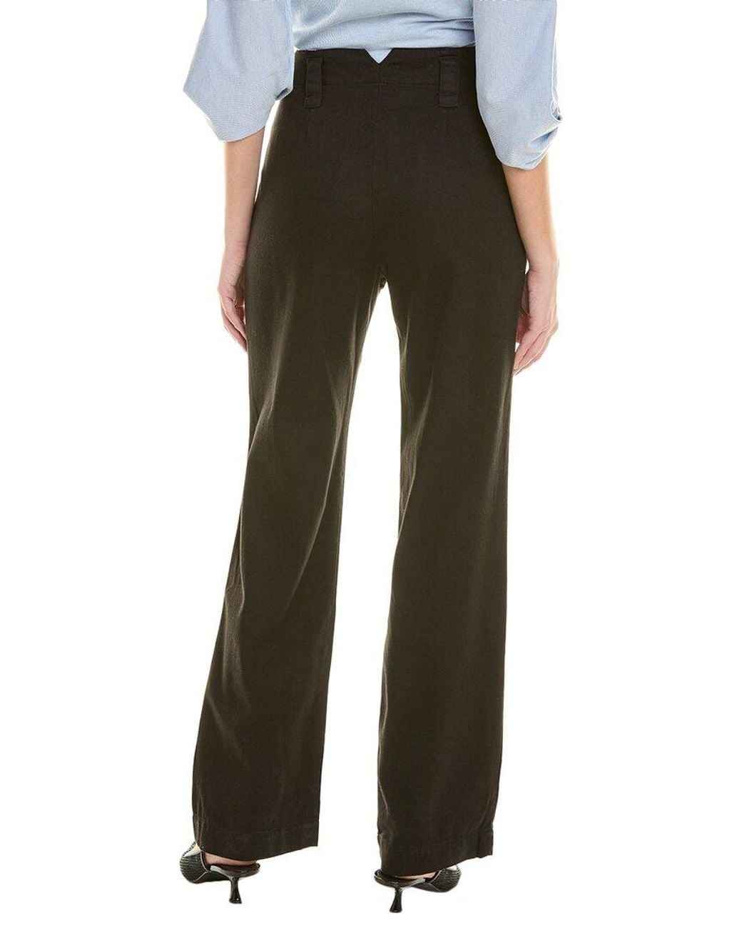 Boyish Green Relaxed Pleated Trouser