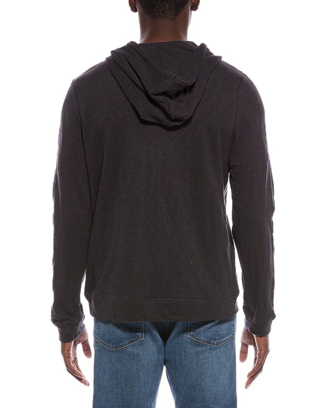 Onia Gray Heavyweight Slub Hoodie for men