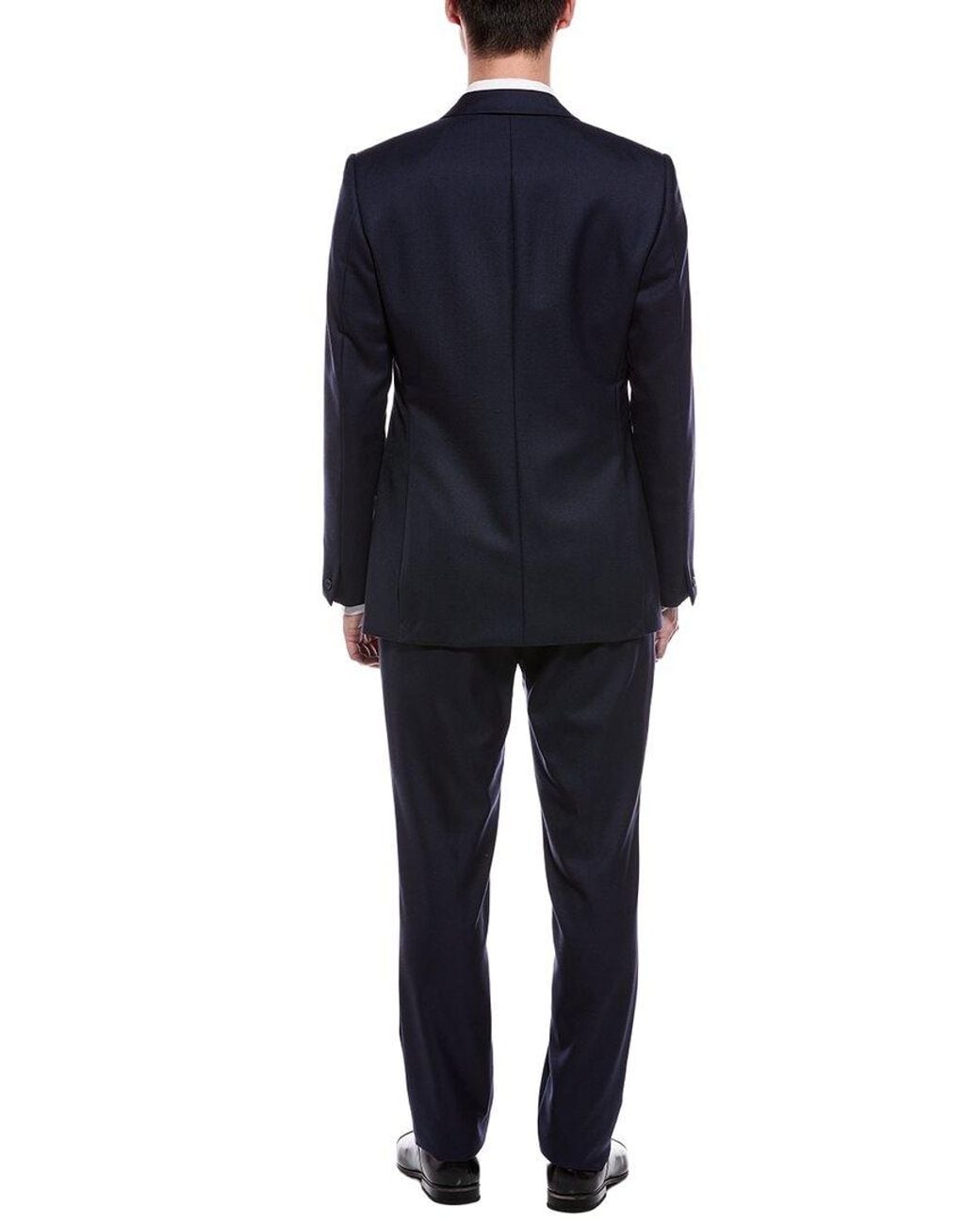 Kilgour Blue 2Pc Twill Wool Suit Bright, Hardy Min for men