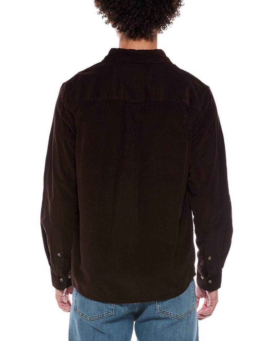 7 For All Mankind Black Shirt for men