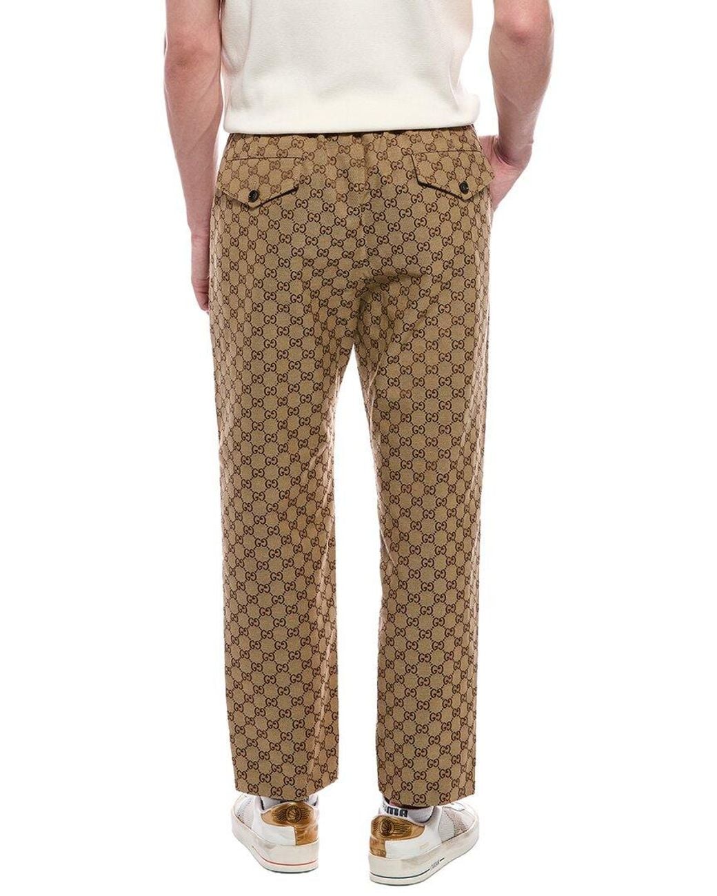 Gucci Natural Canvas Pant for men