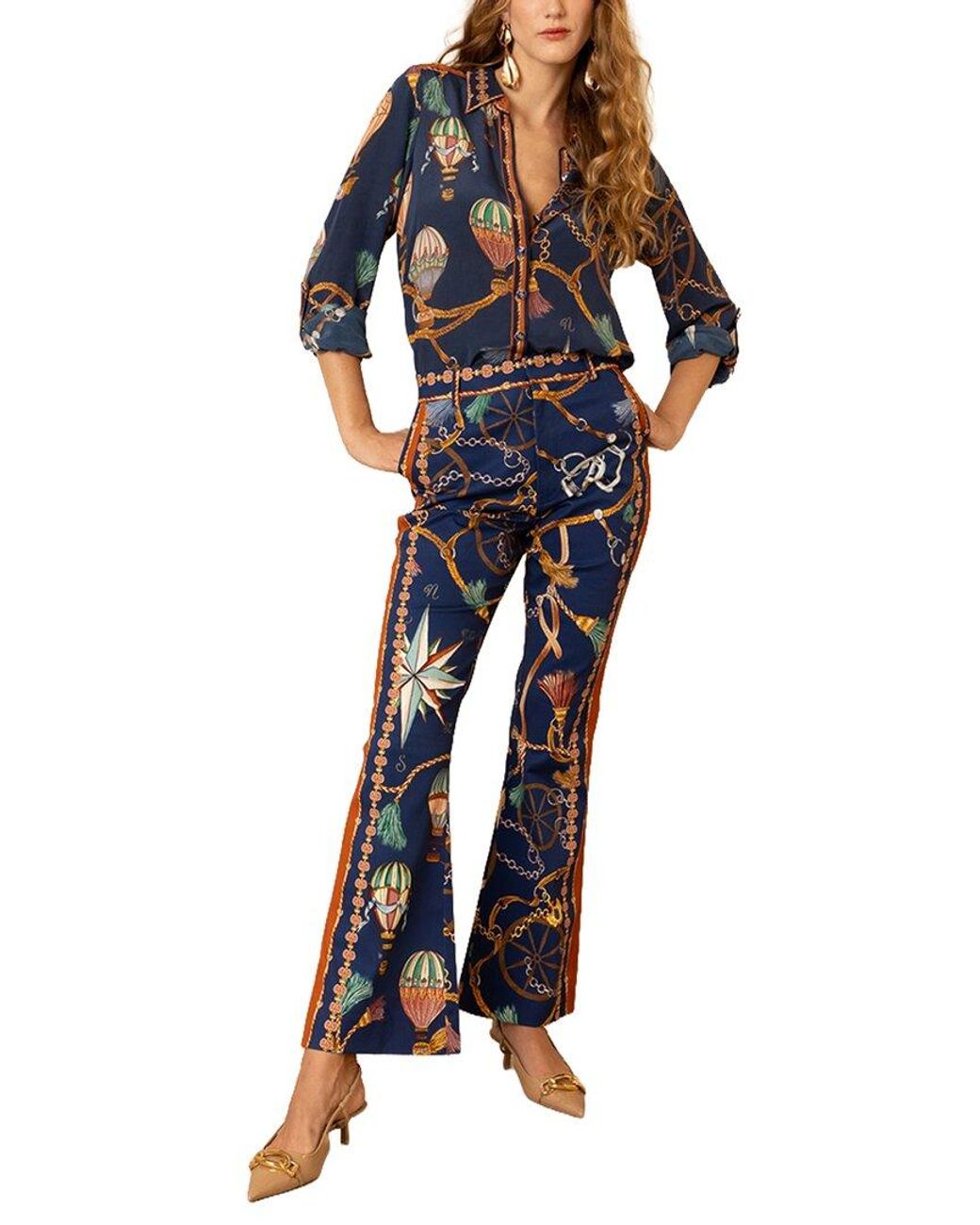 Hale Bob Blue Iyla Pant