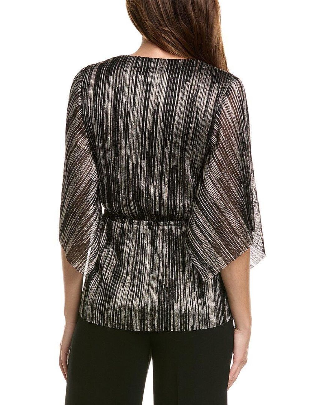 Joseph Ribkoff Gray Top