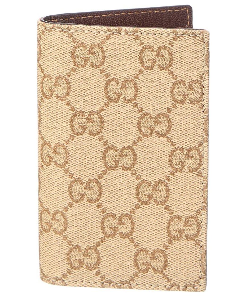 Gucci Natural Essence Classic GG Canvas Card Case for men