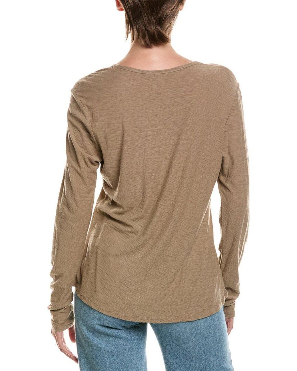 James Perse Natural Classic Crew