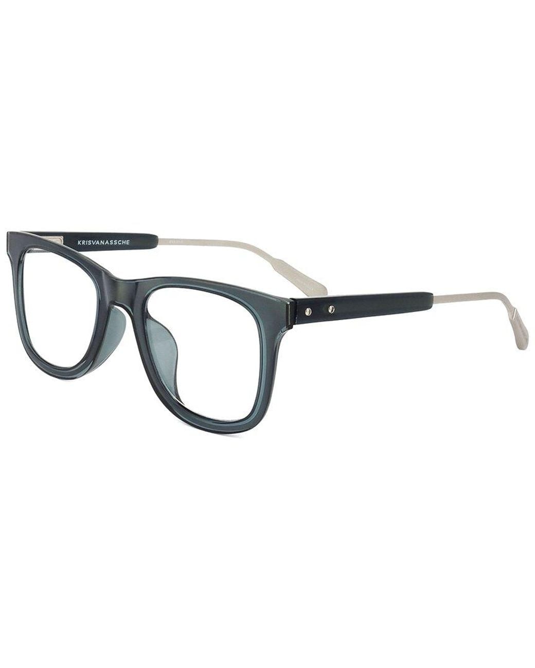 Linda Farrow Metallic Kris Van Assche By Linda Farrow Kva61 49Mm Optical Frames
