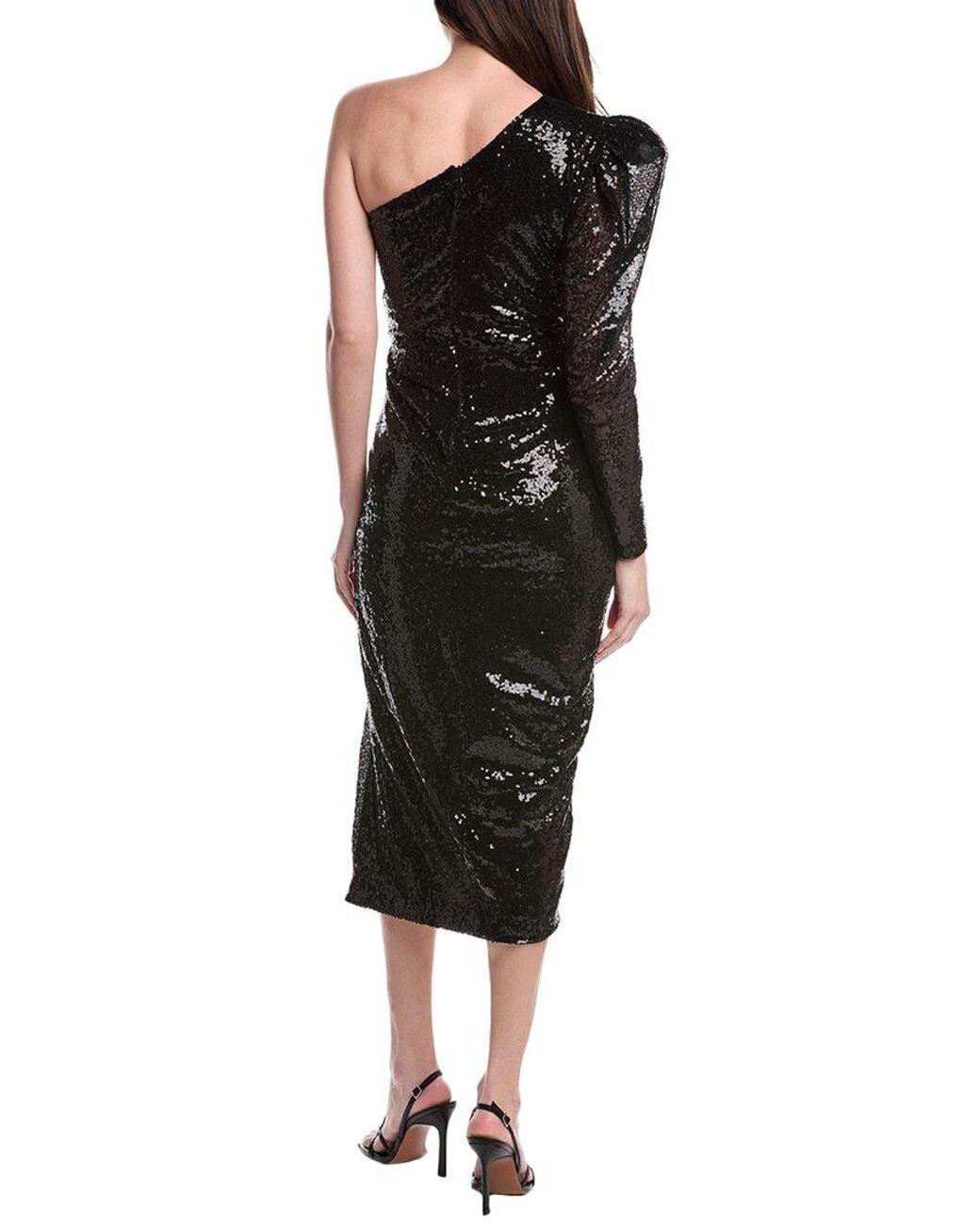 GIGII'S Black Snowy Regular Fit Dress