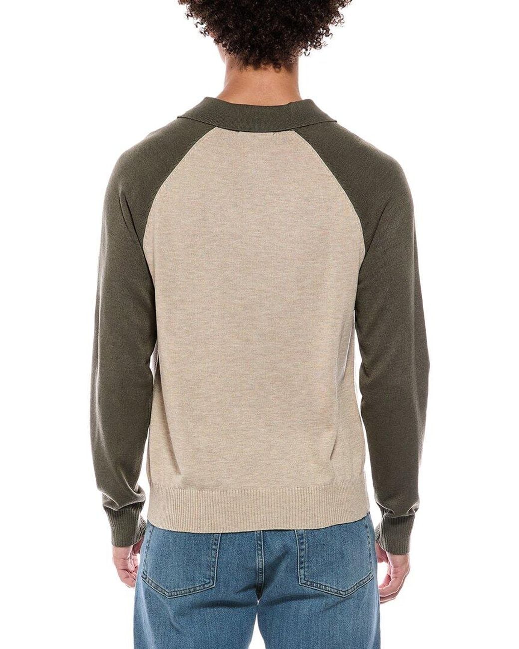 7 For All Mankind Blue Polo Shirt for men