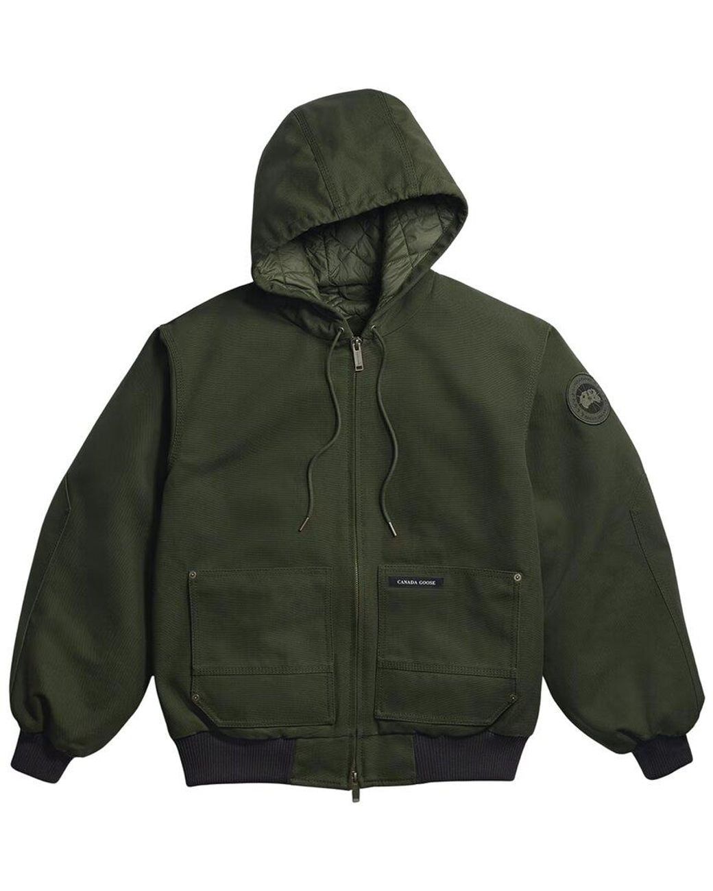 Canada Goose Green Beaumont Hoodie for men