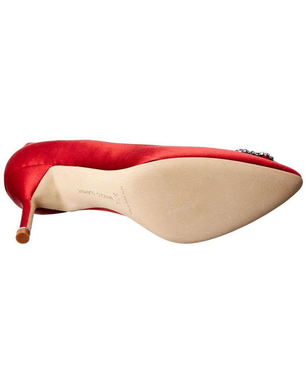 manolo shoes red soles