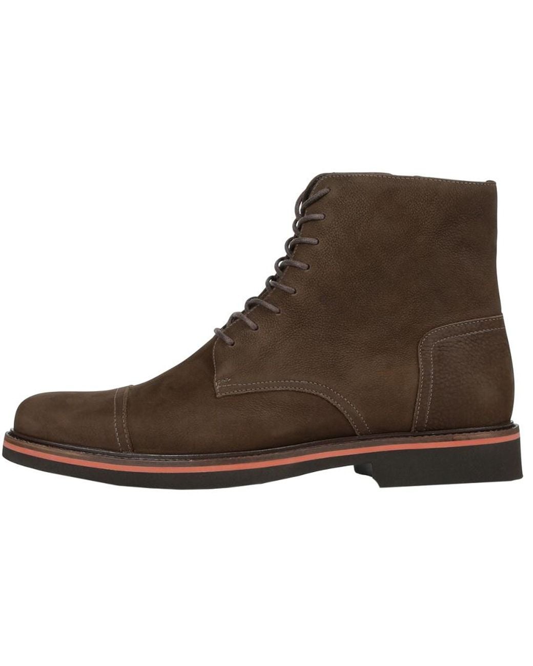 Donald J Pliner Brown Mark Leather Boot for men