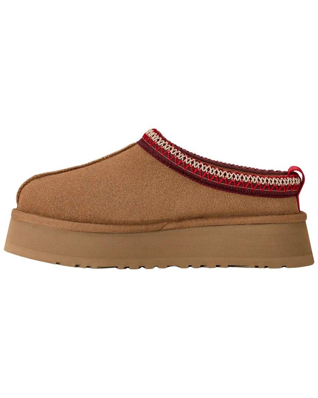 Ugg Brown Tazz Ii Suede Slipper