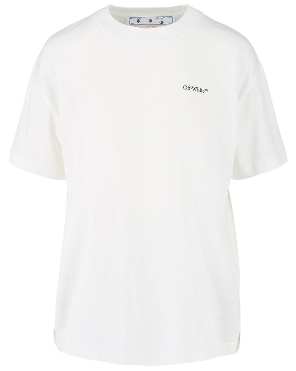 Off-White c/o Virgil Abloh Off-whitetm Logo Print T-shirt | Lyst