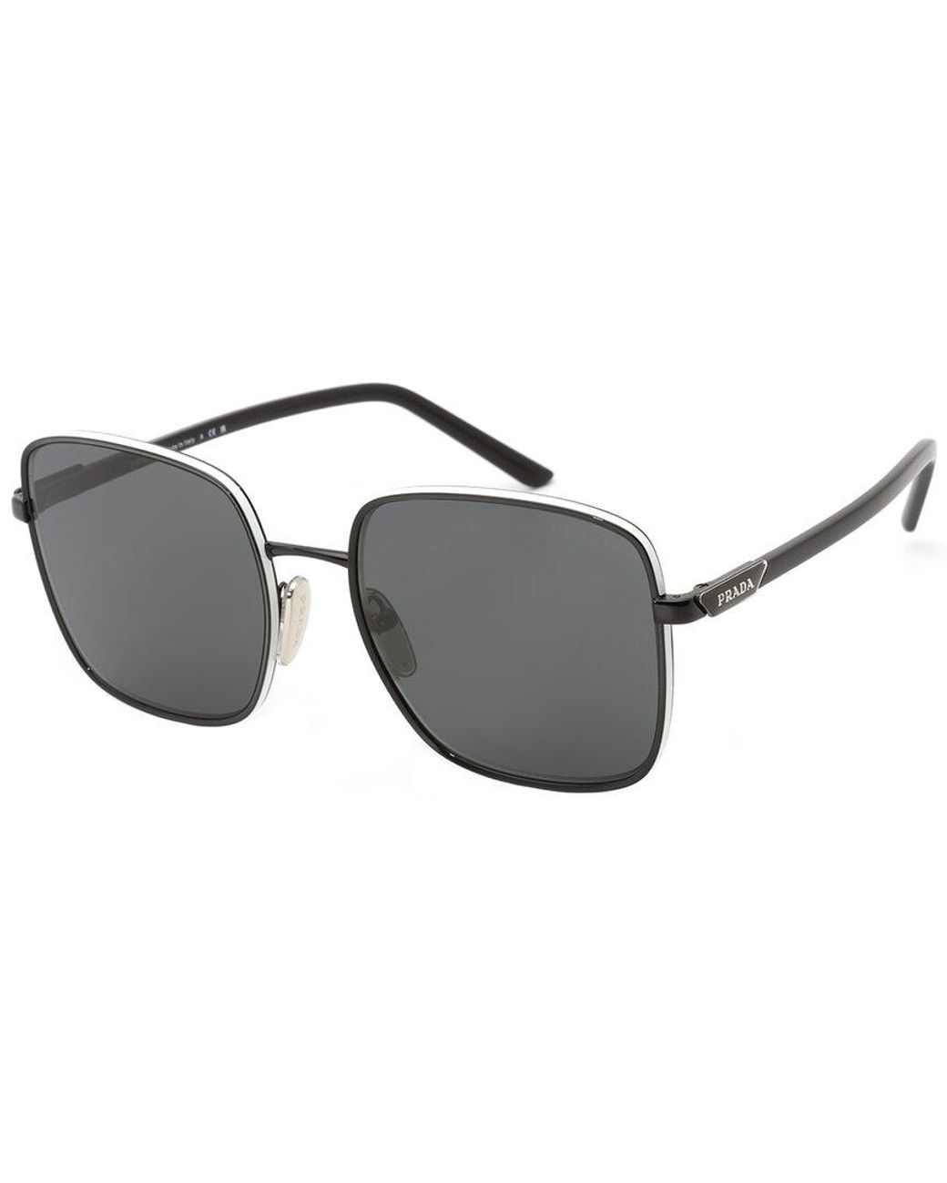 Prada Pr55ys 57mm Sunglasses in Black | Lyst