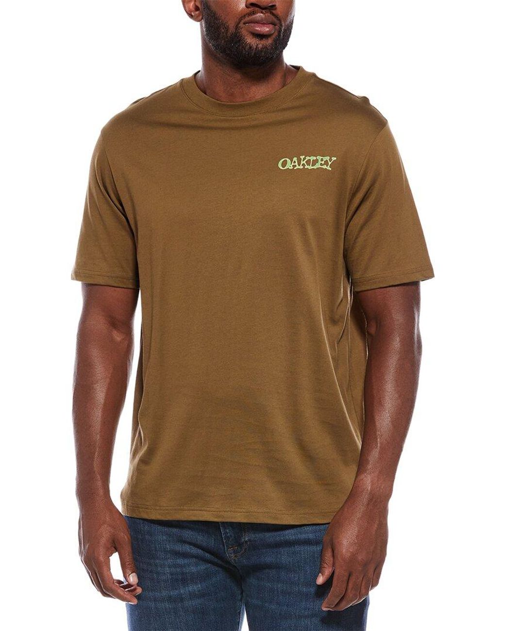 Oakley Brown Stuck On T-Shirt for men