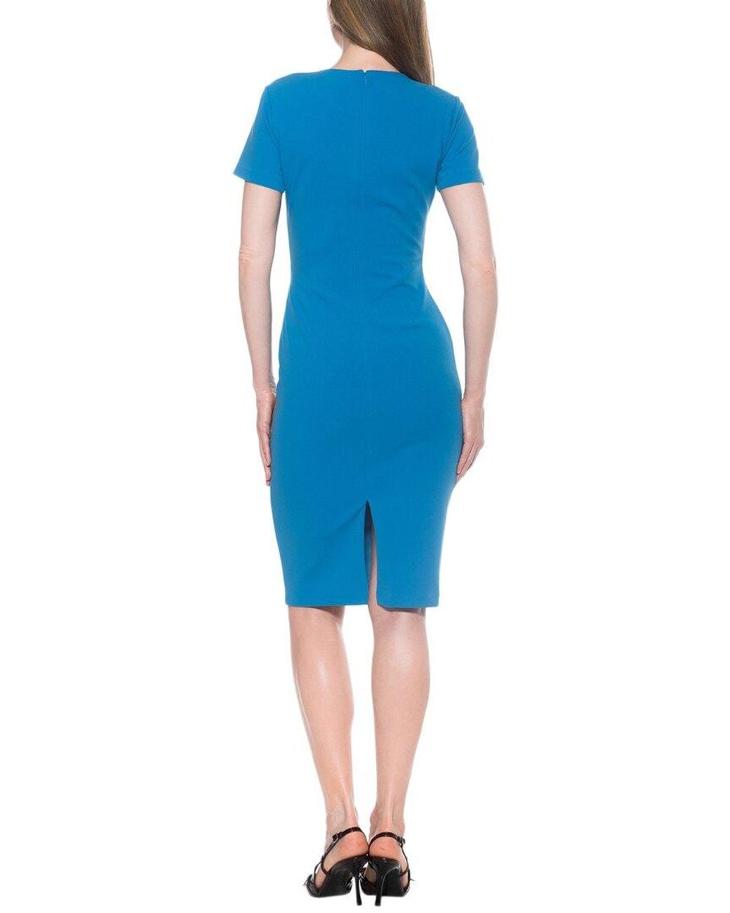 Alexia Admor Blue Faith Sheath Dress