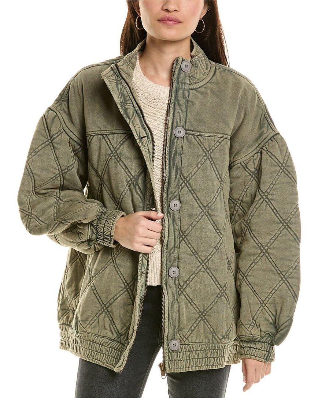 Free People Juno Jacket in Green Lyst UK