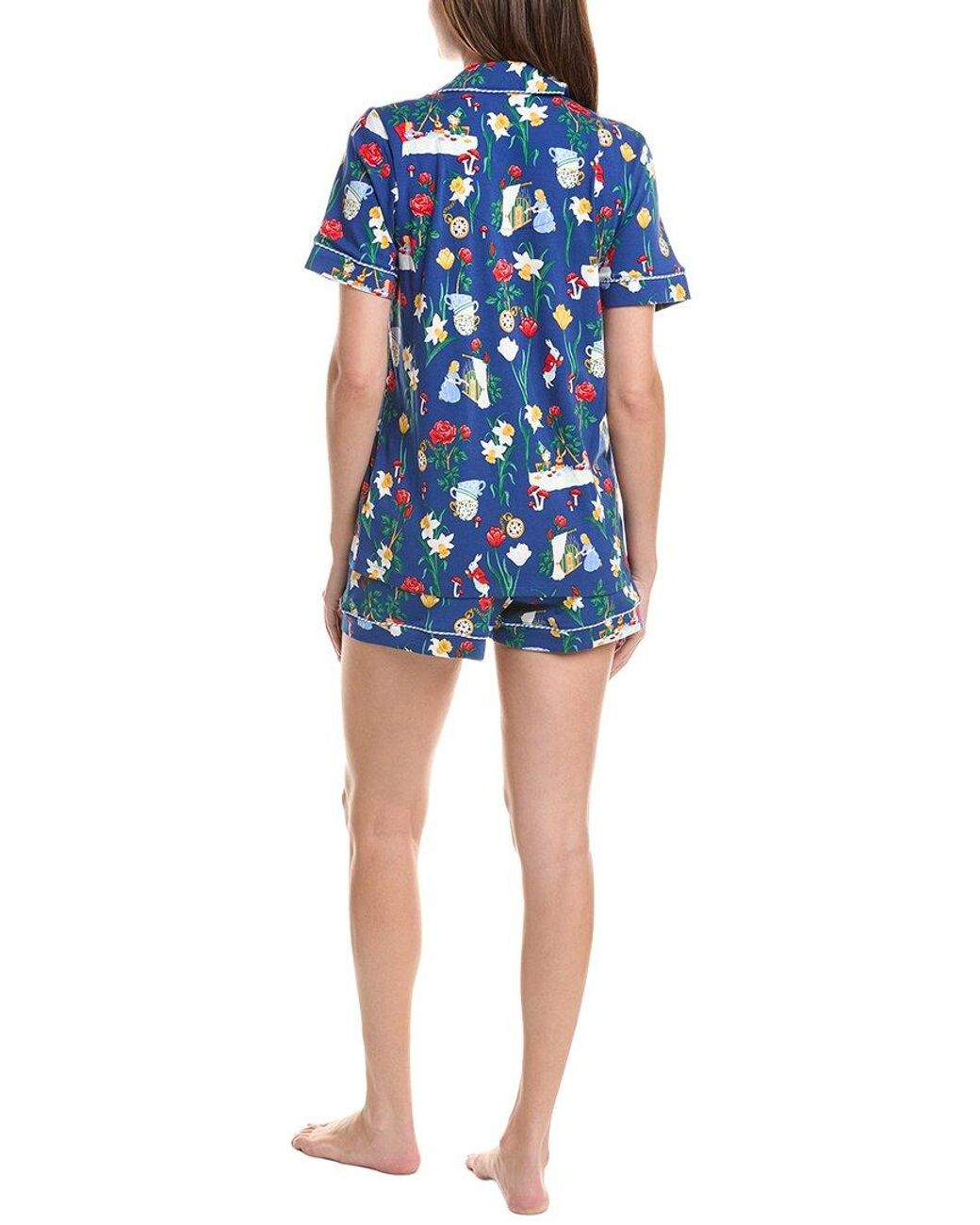 Bedhead Blue 2Pc Short Pajama Set