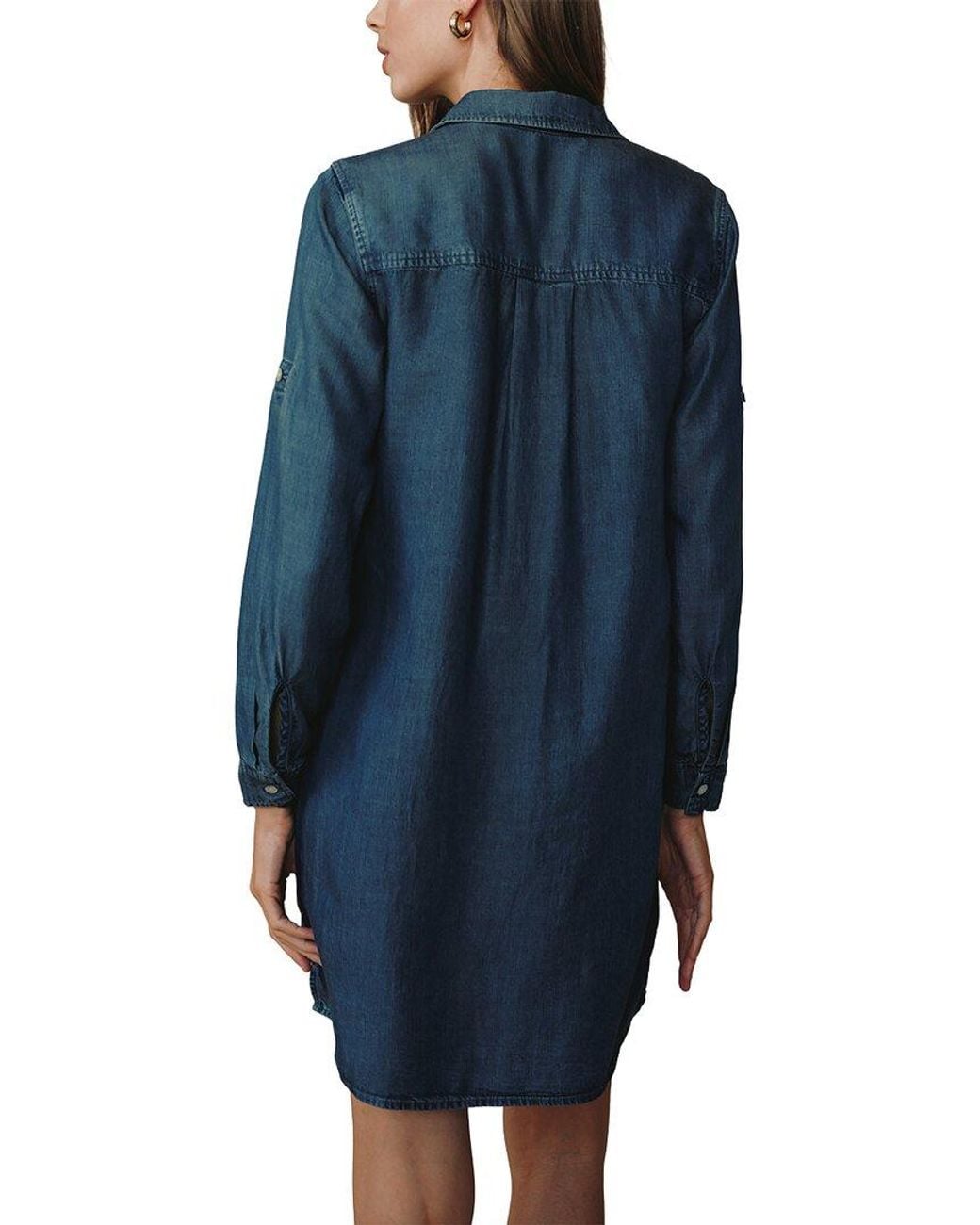 Bella Dahl Blue Shirt Dress