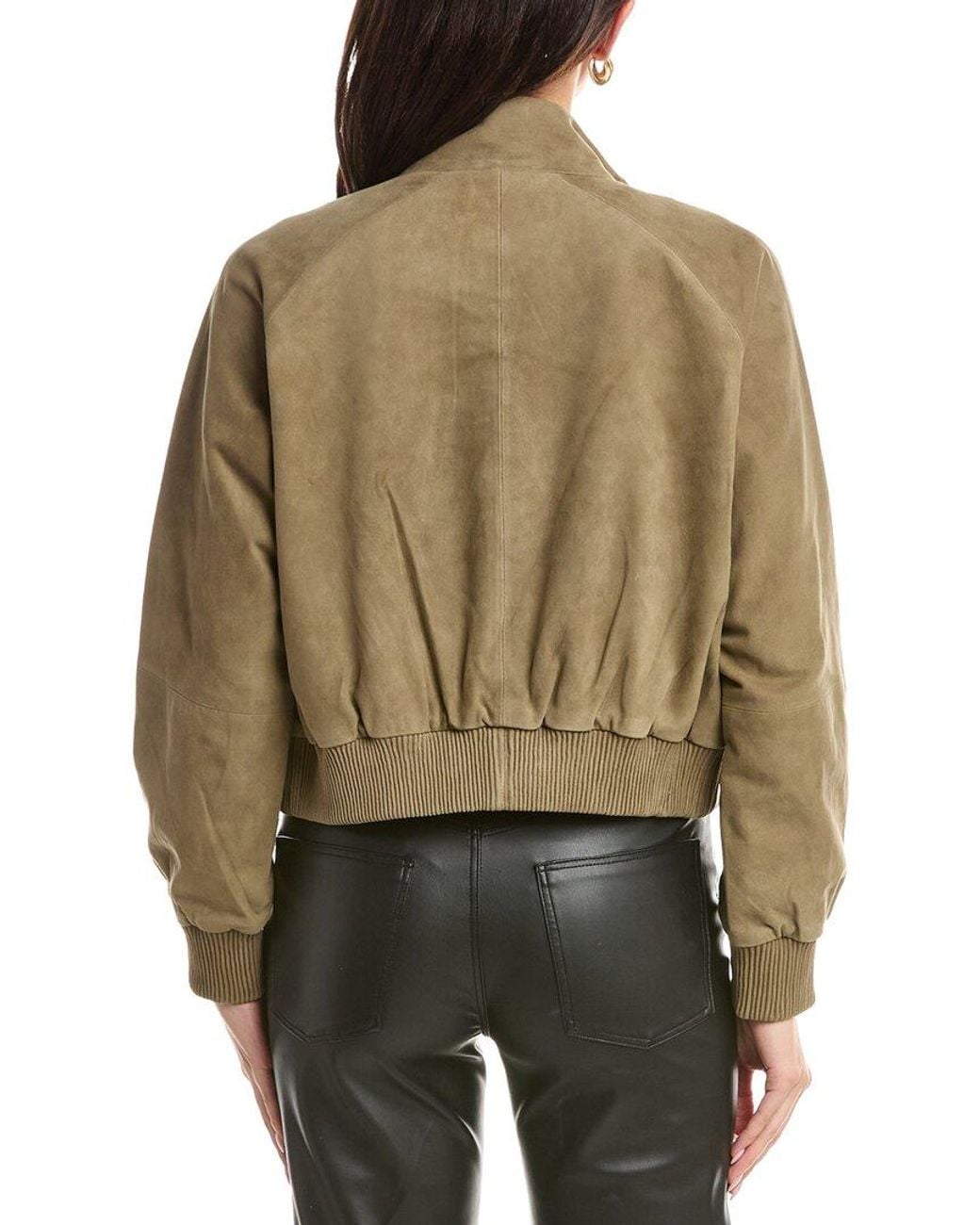 Walter Baker Brown Bowie Suede Jacket