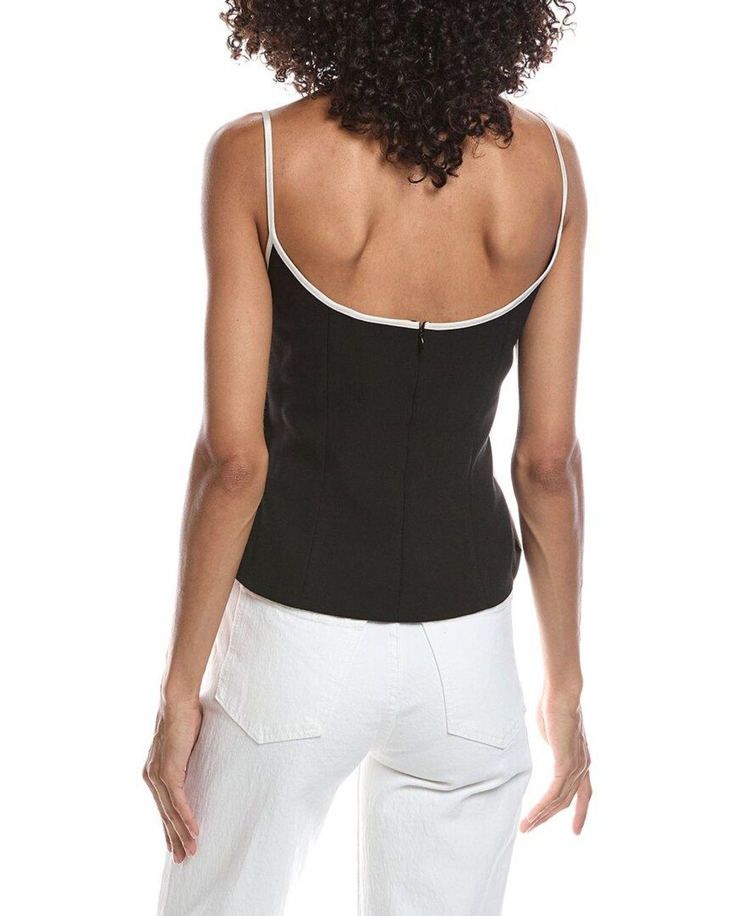 Paris Georgia Black Marlo Singlet