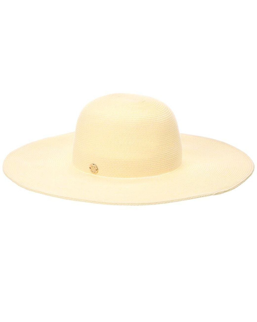 Bruno Magli Natural Packable Floppy Brim Sun Hat