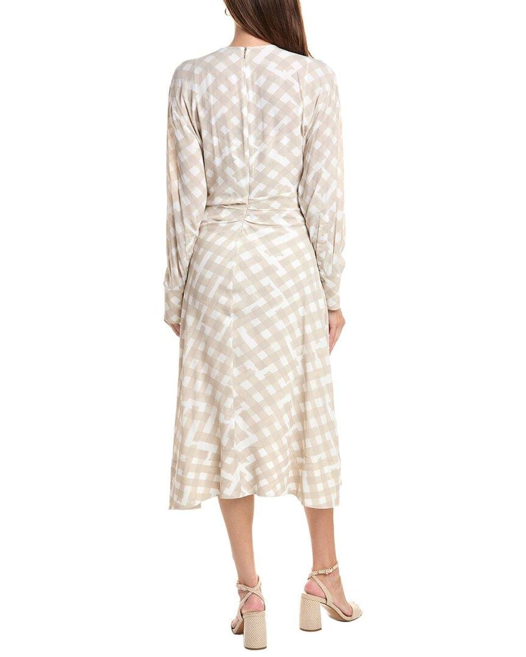 Proenza Schouler Natural Keria Midi Dress