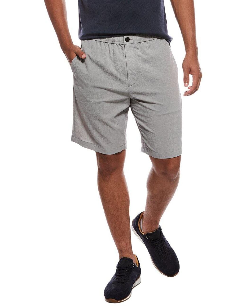 Theory Gray Curtis Short for men