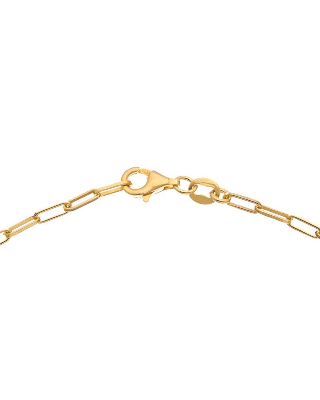 Meshmerise Metallic 18K Over 0.18 Ct. Tw. Diamond Necklace