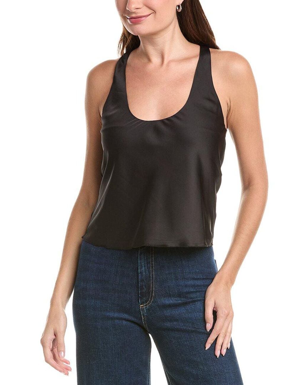 Walter Baker Black Emma Tank Top