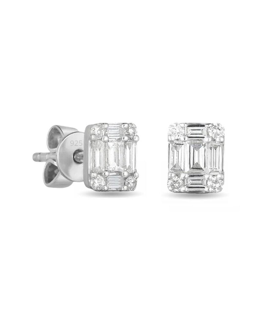 Donatello Gian Metallic Cz Earrings