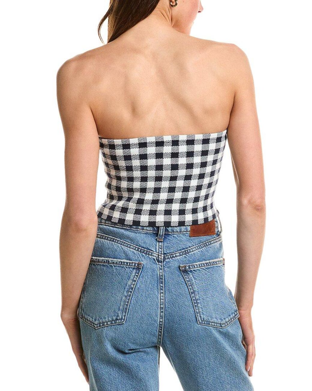 Kule Blue Tube Top