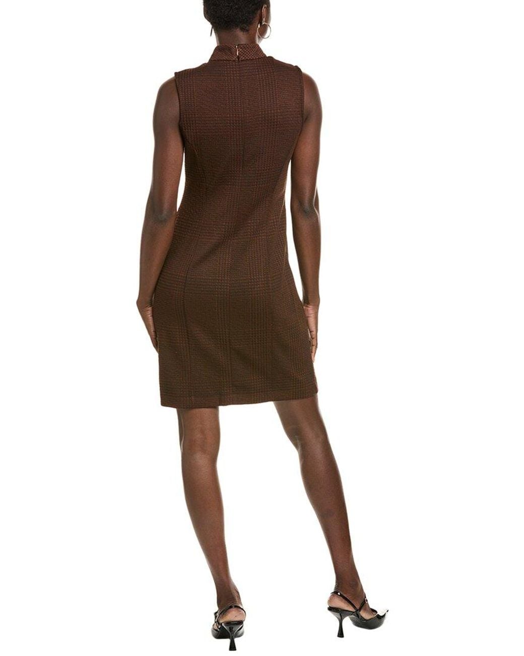 Sharagano Brown Sheath Dress