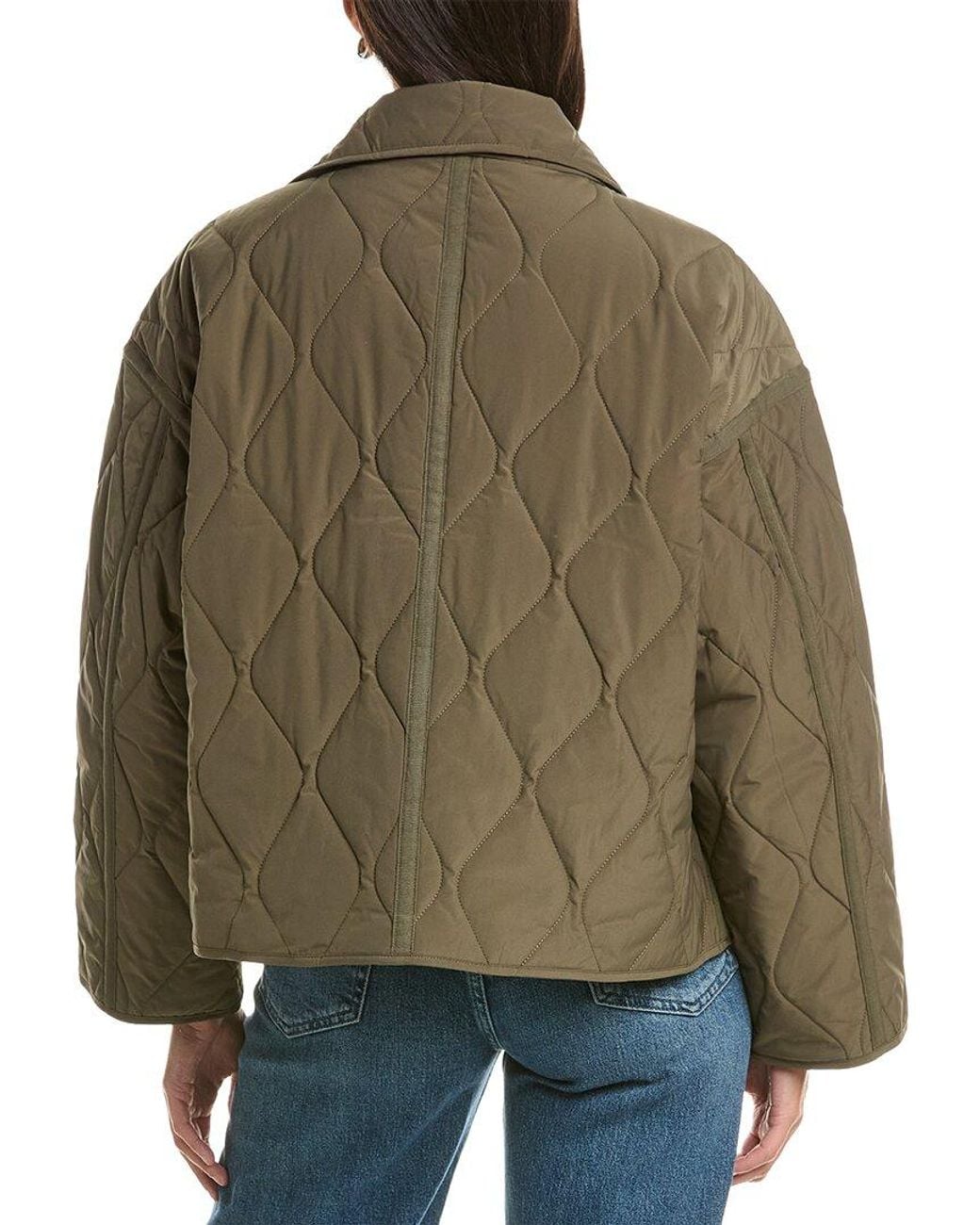 Rag & Bone Brown Billie Quilted Jacket