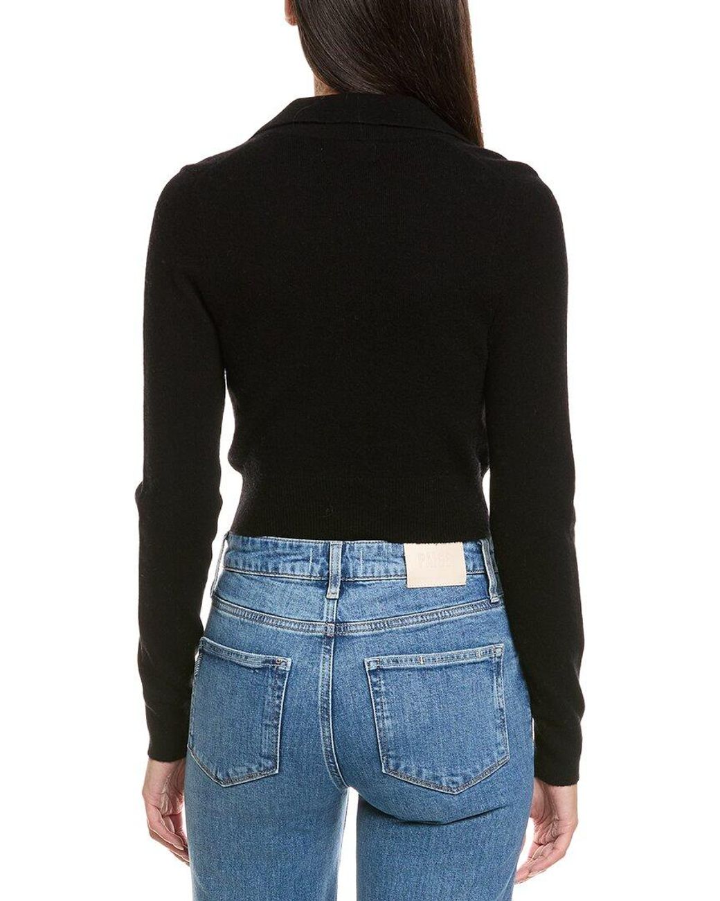 NAADAM Black Wool & Cashmere-Blend Cardigan