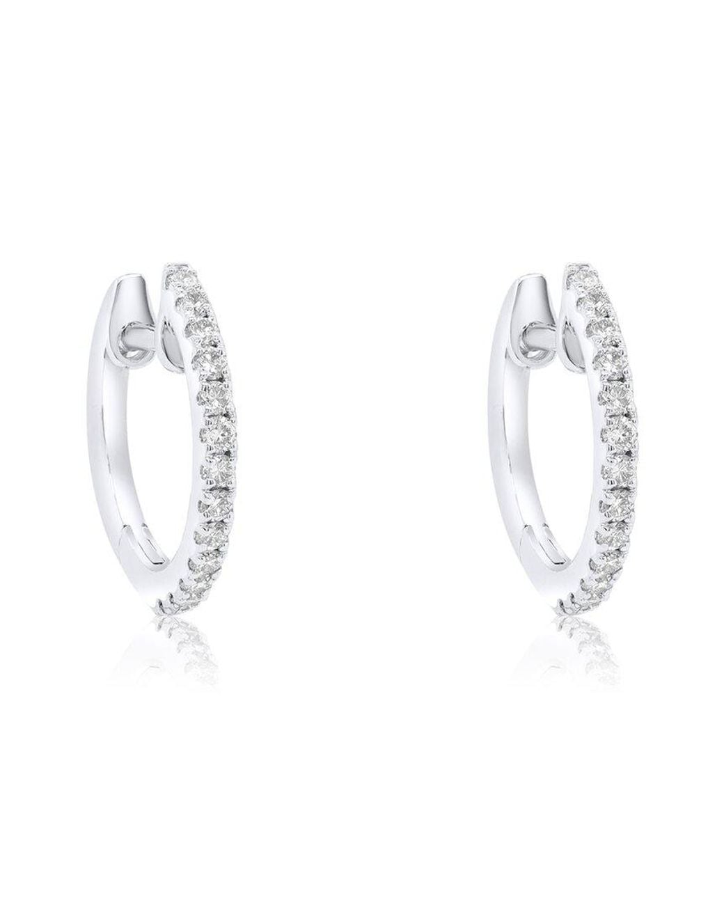 Diana M Multicolor 14k 0.25 Ct. Tw. Diamond Earrings