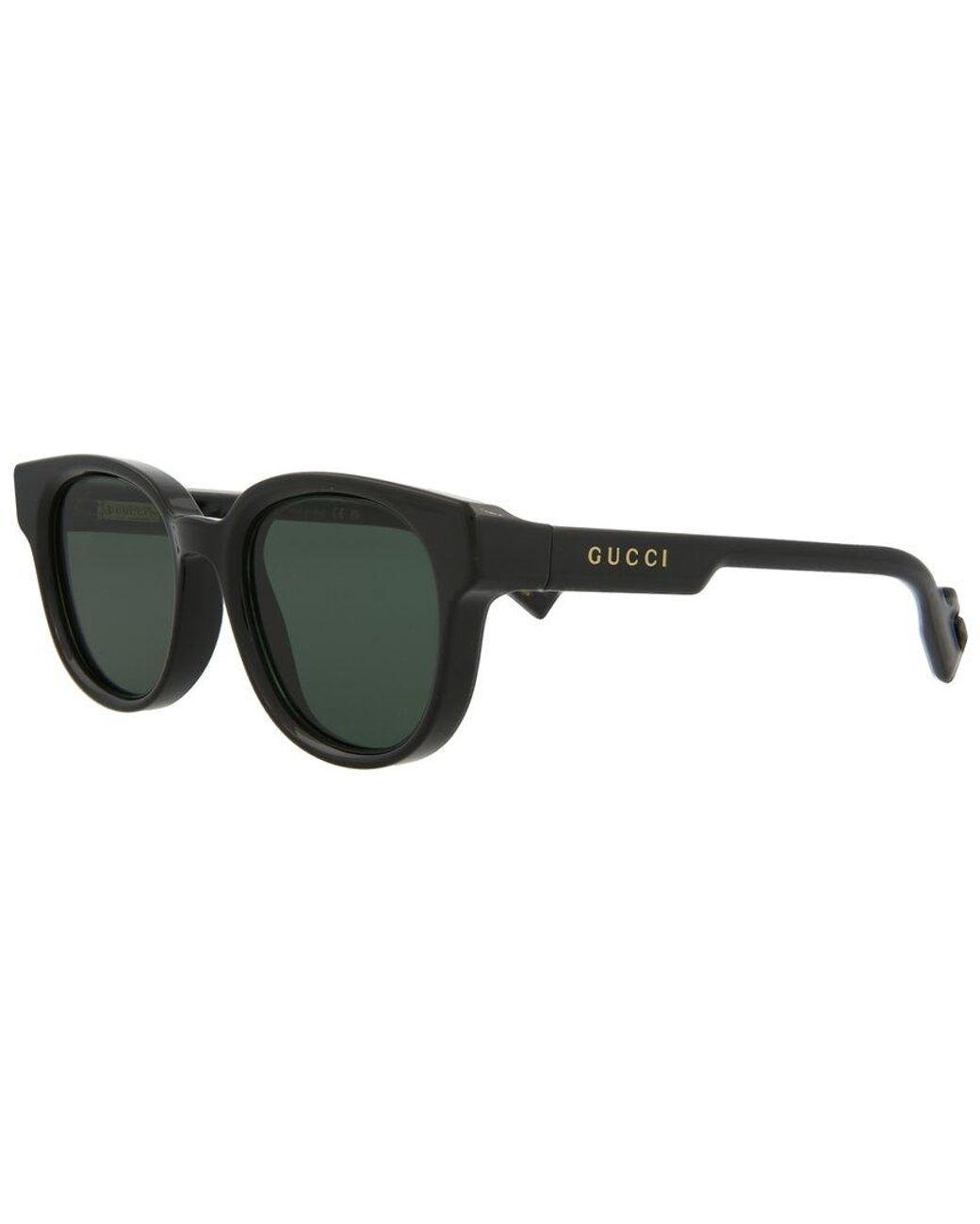 Gucci GG1237S 53mm Sunglasses in Black for Men | Lyst