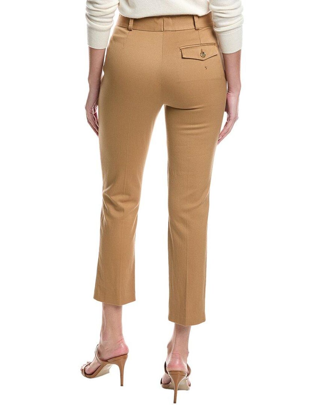 St. John Natural Stretch Gabardine Pant